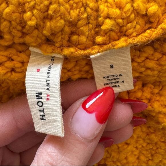 Anthropologie Chunky Knit Sweater Small - Picture 8 of 9